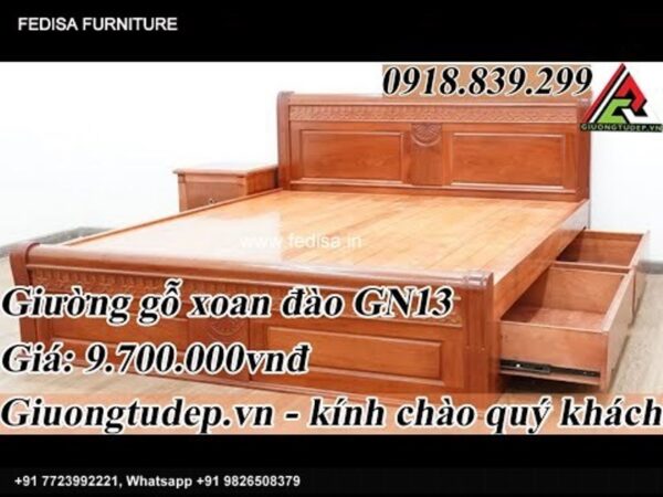 Wooden Bed Wooden Double Bed Frame Double Floor Bed Frame No-266