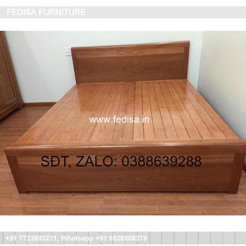 Wooden Bed Wooden Bedroom Interior Design Double Sofa Come Bed No-293