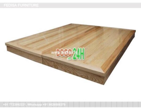 Wooden Bed Wooden Bunk Beds Double Deck Room No-326