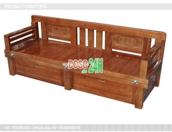 Wooden Bed Wooden Bed Price Double Cut Bed Price No-328