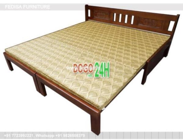 Wooden Bed Wooden Double Bed Double Top Bunk Beds No-331