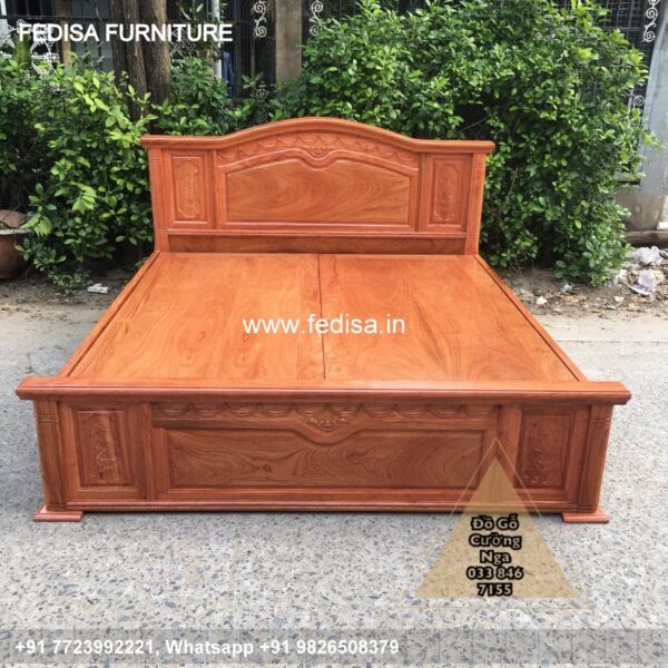 Wooden Bed White Wooden Single Bed Olx Double Bed With Box Near Me No-357