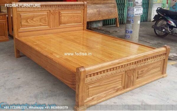 Wooden Bed Wooden Bed Price Room Decor No-394
