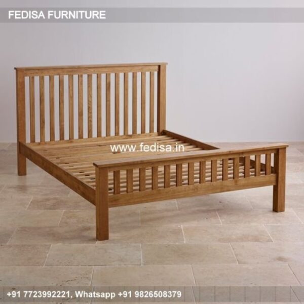 Wooden Bed Wooden King Size Bed Dresser With Mirror No-417