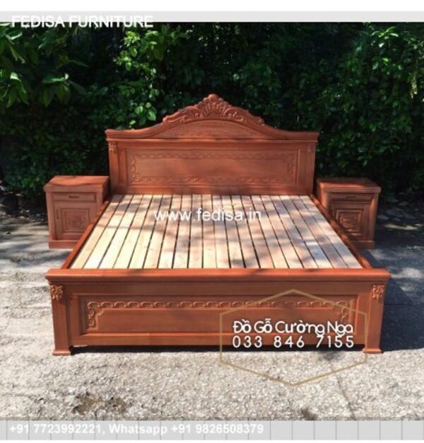 Wooden Bed Wooden Bedroom Furniture Single Bed With Storage No-420