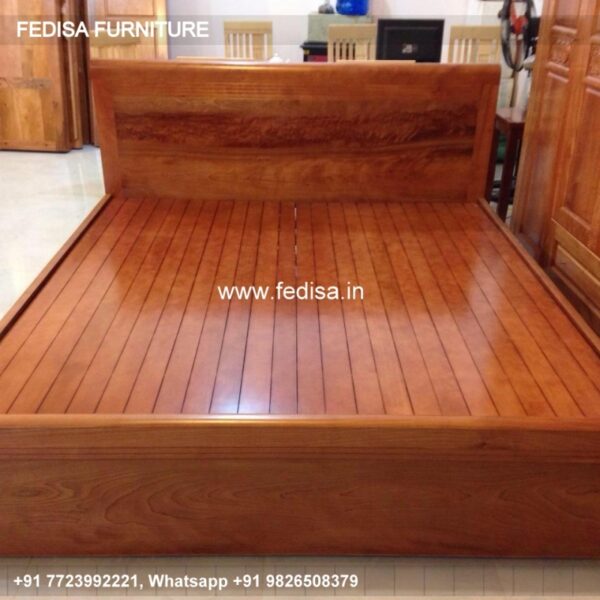 Wooden Bed Wooden Bed Interior Design Modern Bedroom No-431