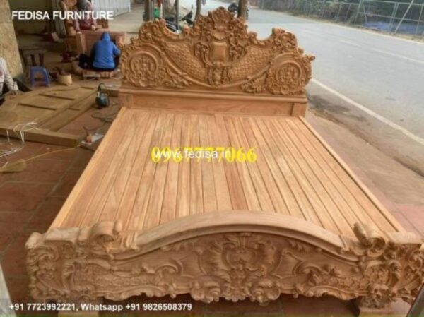 Wooden Bed Latest Wooden Bed Designs 2027 Wardrobe Design For Bedroom No-477