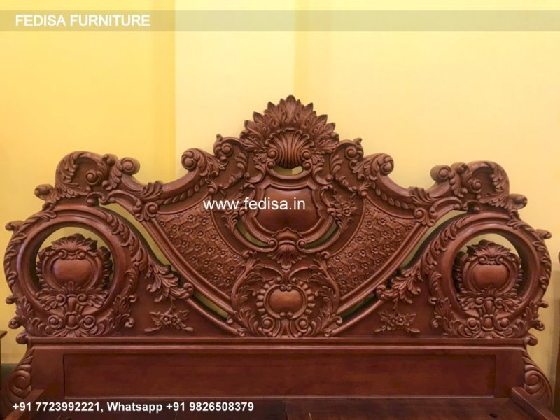 Wooden Bed Wooden Wardrobes Bed Furniture No-490