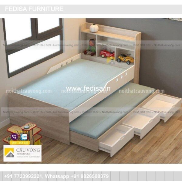 Wooden Bed Wooden Master Bedroom Interior Design Modern Dresser No-493