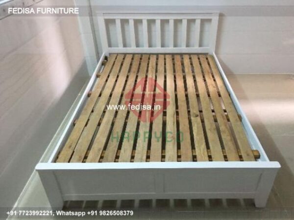 Wooden Bed Modern Wooden Bed Design Bedroom Wall Design No-514