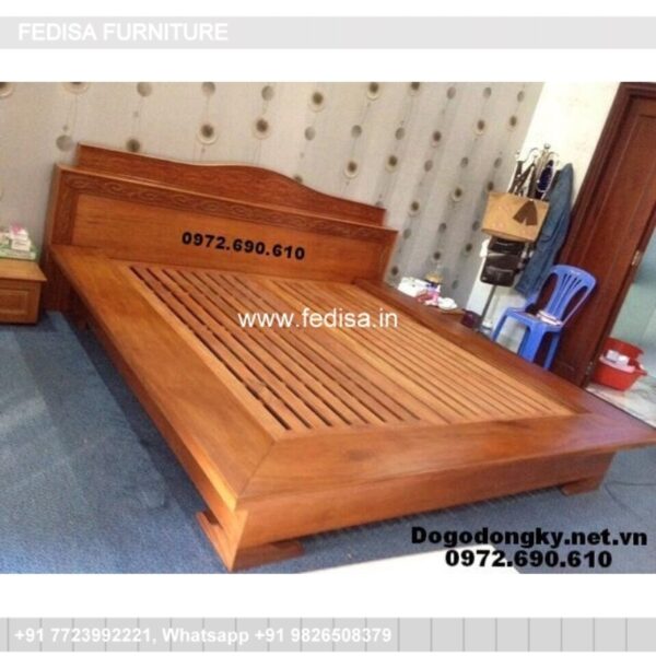 Wooden Bed Wooden Almirah With Dressing Table Design Dresser And Nightstand Set No-520