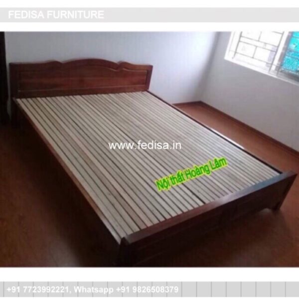 Wooden Bed Wooden Dressing Table Designs For Bedroom Small Double Bed With Mattress No-553