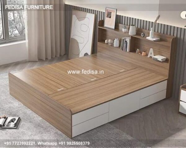Wooden Bed Wooden Room Decor Vanity Table With Mirror No-649