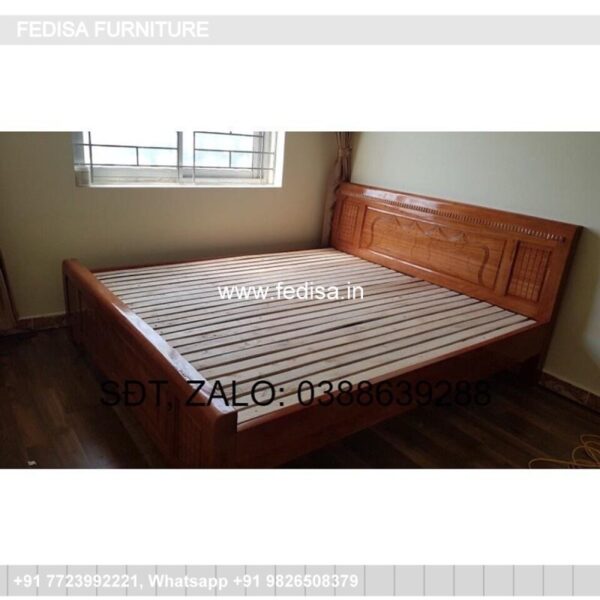 Wooden Bed Wooden Almirah For Bedroom 3 Drawer Chest No-651