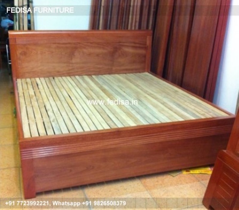 Wooden Bed Wooden Wall Design For Bedroom Queen Bed Size In Feet No-701