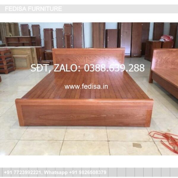 Wooden Bed Unique Wooden Bed Design Latest Bed Designs 2020 No-716