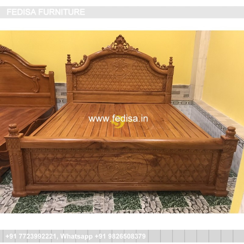 Wooden Bed Bed Back Design Wooden Sofa Bed Chair No-764