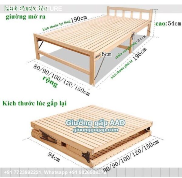 Wooden Bed Wooden Room Design Brown Dresser No-766