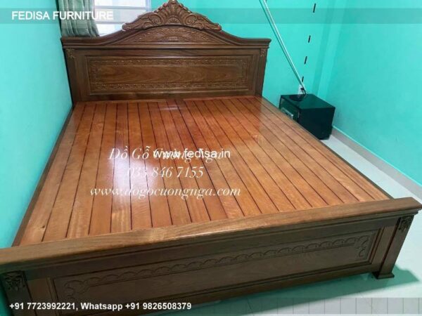 Wooden Bed White Wooden Bed Vanity Dressing Table No-789