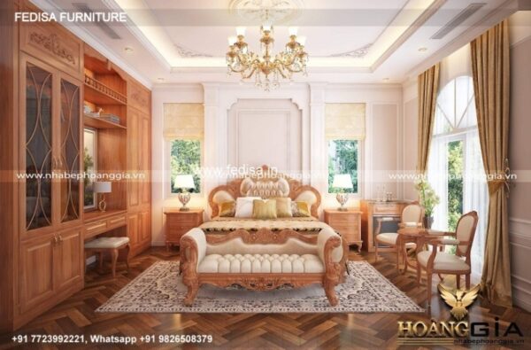 Wooden Bed Wooden Chest Of Drawers Nice Bedrooms No-810