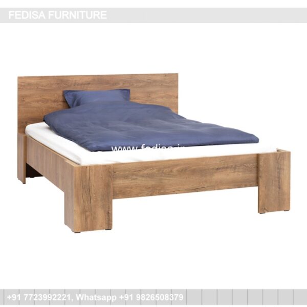 Wooden Bed Furniture Wooden Bed Design Bunk Bed With Study Table No-837