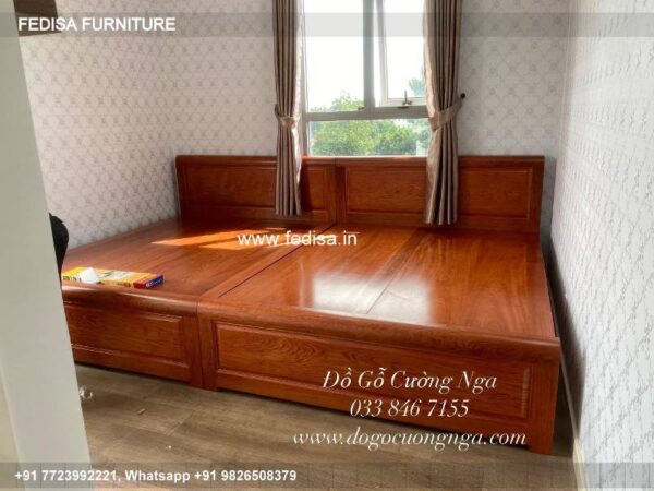 Wooden Bed Wooden Bed Headboard Design Modern Room Design No-838