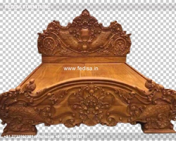 Wooden Bed Wooden Double Bed Frame Modern Bedroom Designs For Small Rooms No-860