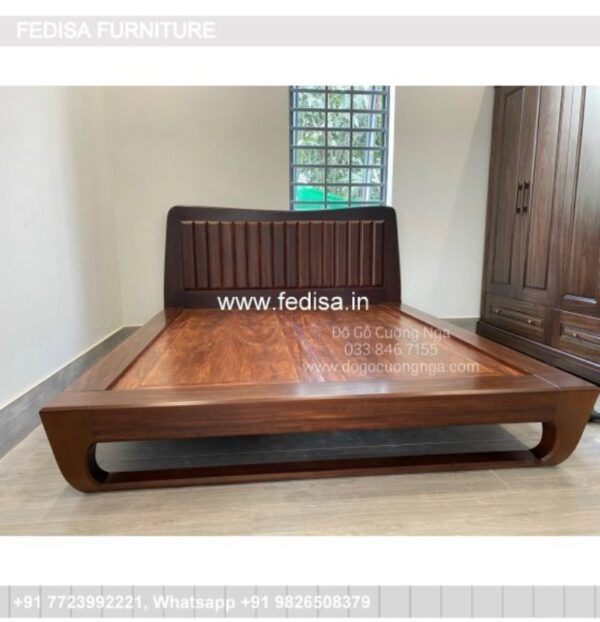 Wooden Bed Wooden Bedroom Furniture Wooden Wardrobe Design No-882