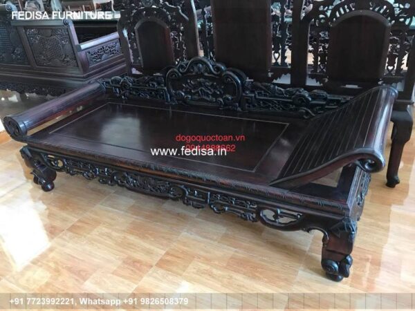 Wooden Bed White Wooden Single Bed Metal Dresser No-885