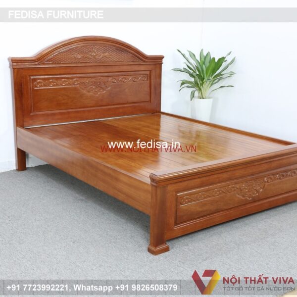 Wooden Bed Wooden Wardrobe Designs For Bedroom Double Bed Design Latest 2021 No-897