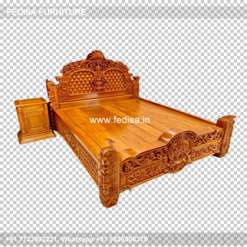 Wooden Bed Wooden Wall Design For Bedroom Room Bed No-899