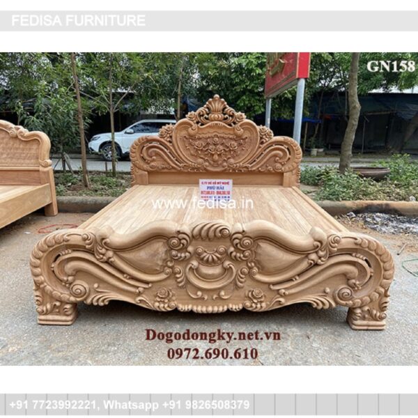 Wooden Bed Furniture Wooden Bed Design Double Bed Ke Design No-903