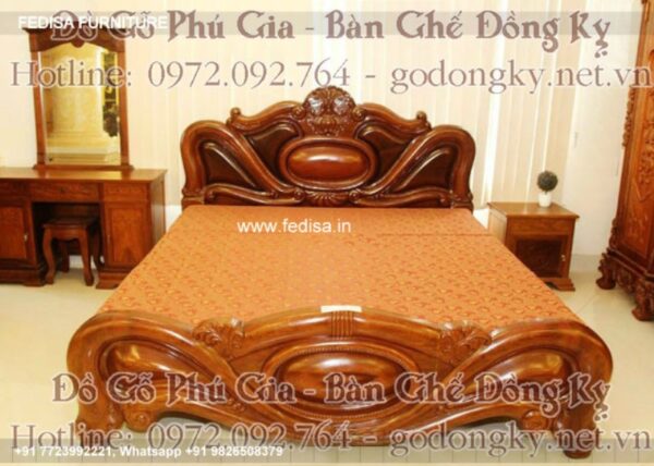 Wooden Bed Wooden Cupboard Design For Bedroom Modern Master Bedroom No-908