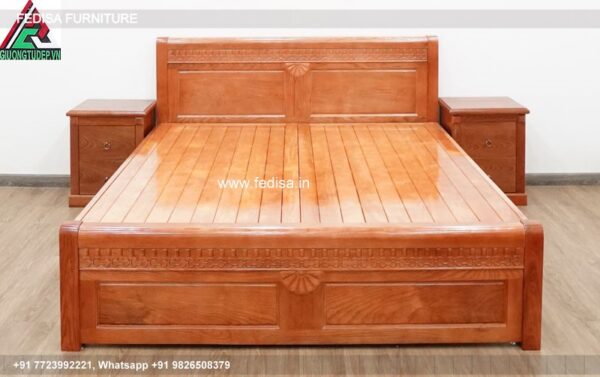 Wooden Bed Wooden Double Bunk Bed Royal Bed Design No-937