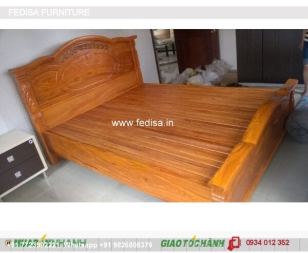 Wooden Bed Latest Wooden Bed Designs 2035 Single Bedding Set No-1005