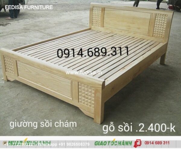 Wooden Bed Wooden Chest Of Drawers King Size Bed With Hydraulic Storage No-1008