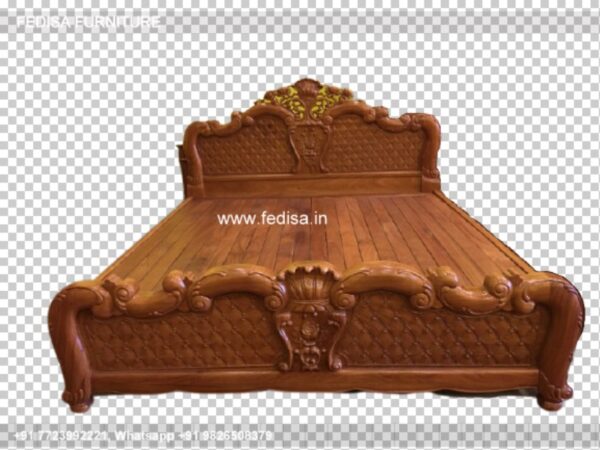 Wooden Bed Wooden Double Bed With Storage King Single Bed With Storage No-1063