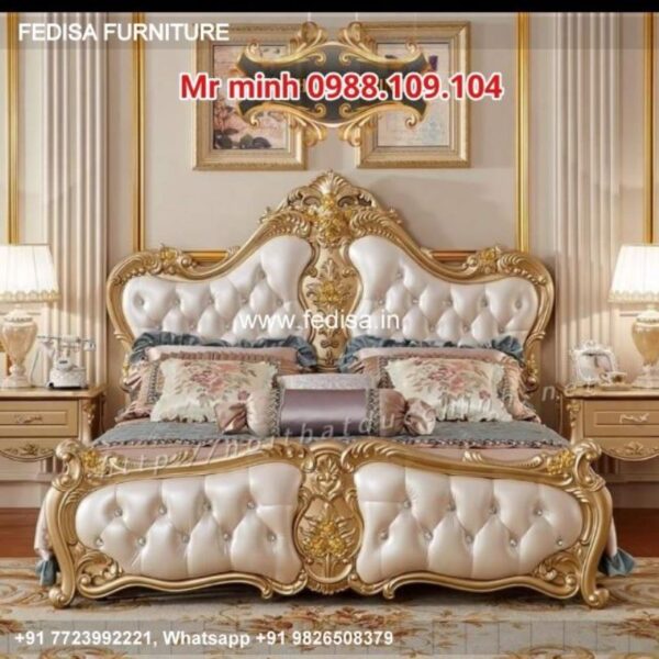 Wooden Bed Wooden Double Bed Frame With Storage Wooden Dressing Table Designs For Bedroom No-1068