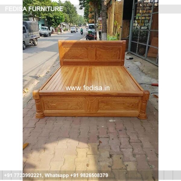 Wooden Bed Wooden Bed Interior Design Solid Wood Bedroom Sets No-1091