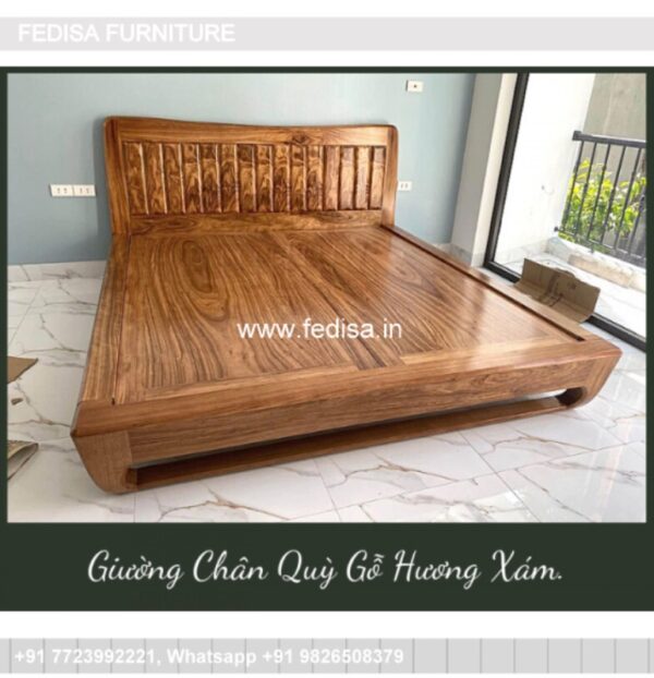 Wooden Bed Wooden Wall Design For Bedroom Comfortable Chairs For Bedroom No-1097