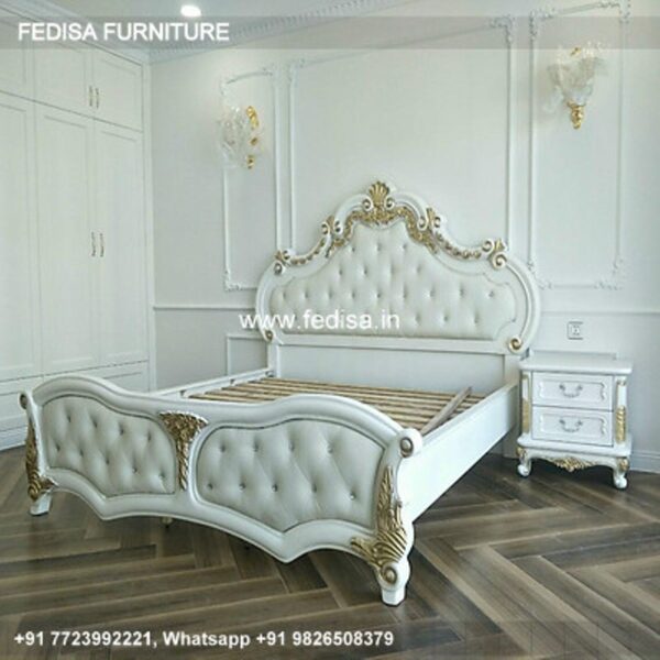 Wooden Bed Wooden Almirah With Dressing Table Design 2 Drawer Dresser No-1114