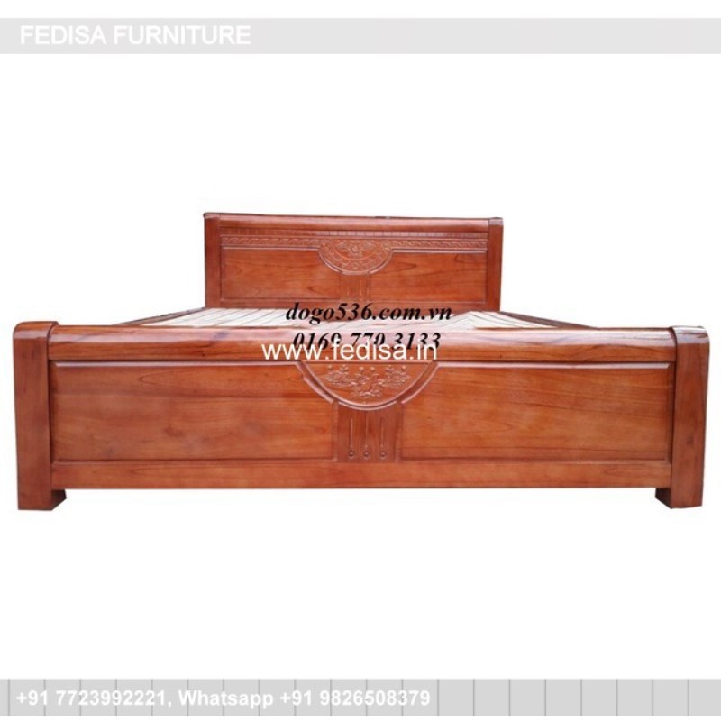 Wooden Bed Wooden Wardrobes Pink Nightstand No-1150