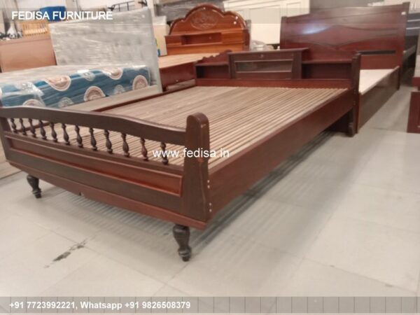 Wooden Bed Dressing Table New Design Wooden Bed Against Window No-1173
