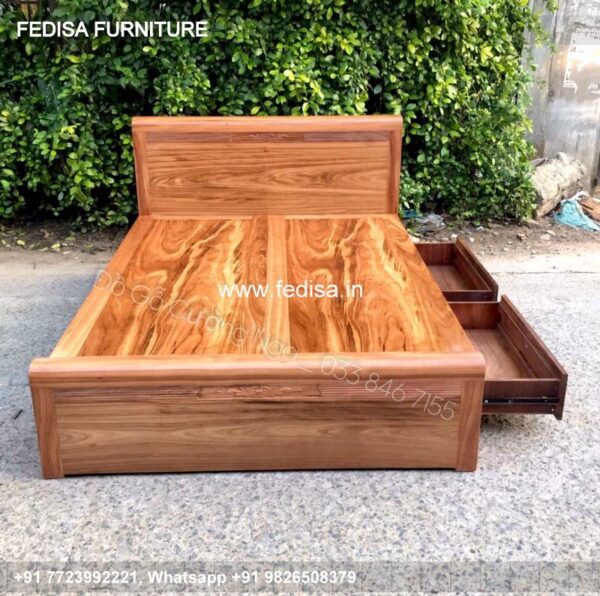 Wooden Bed Wooden Double Bed With Mattress Bunk Beds For Small Rooms No-1198