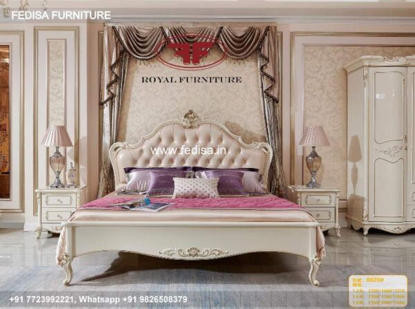 Wooden Bed Unique Wooden Bed Design Master Room Design No-1244