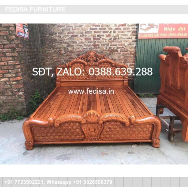 Wooden Bed Wooden Single Bed Modular Bed Design No-1274