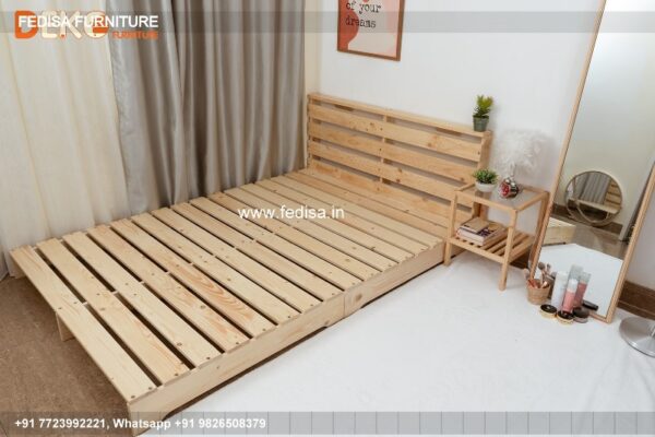 Wooden Bed Wooden Bedroom Furniture Gol Bed Design No-1278