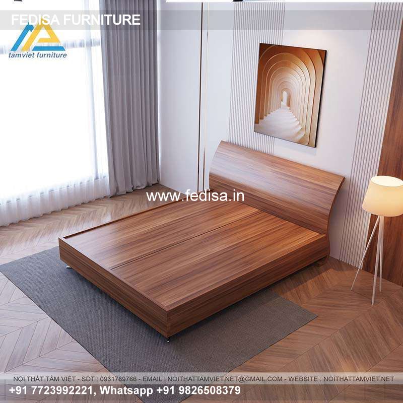 Wooden Bed Wooden Wardrobe With Dressing Table Bedroom Interior Ideas No-1308