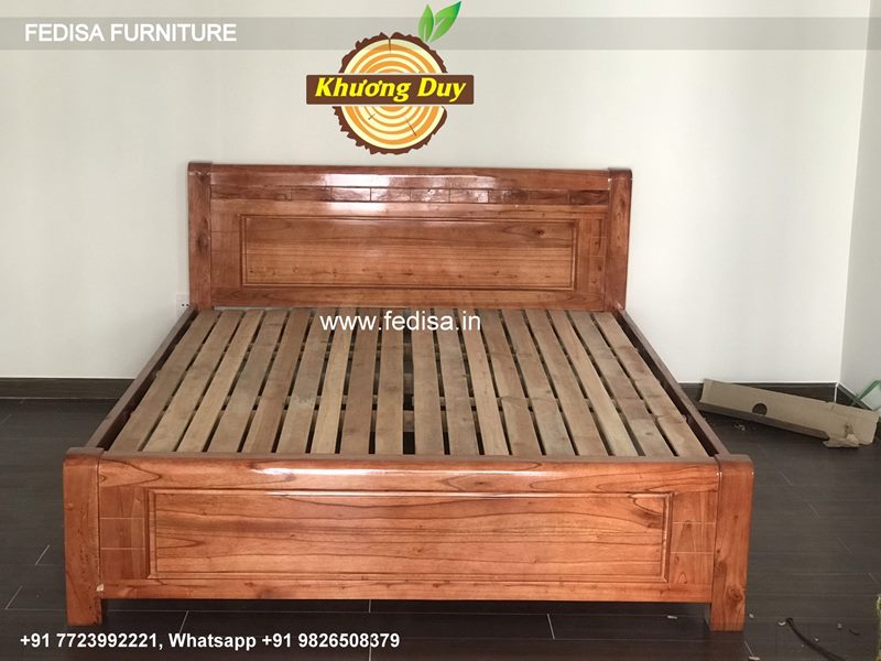 Wooden Bed Furniture Wooden Bed Design Luxury Master Bedroom Interior Design No-1365