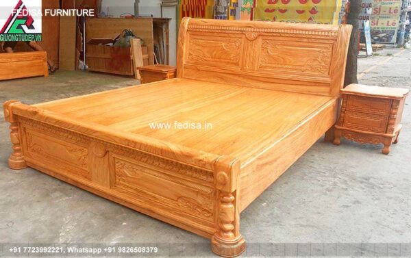 Wooden Bed Wooden Chest Of Drawers Designs Livspace Bedroom No-1367